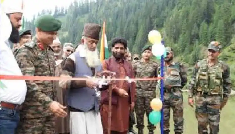 Army dedicates 115ft bridge to last LoC village in Kashmir as ‘Independence Day Gift’