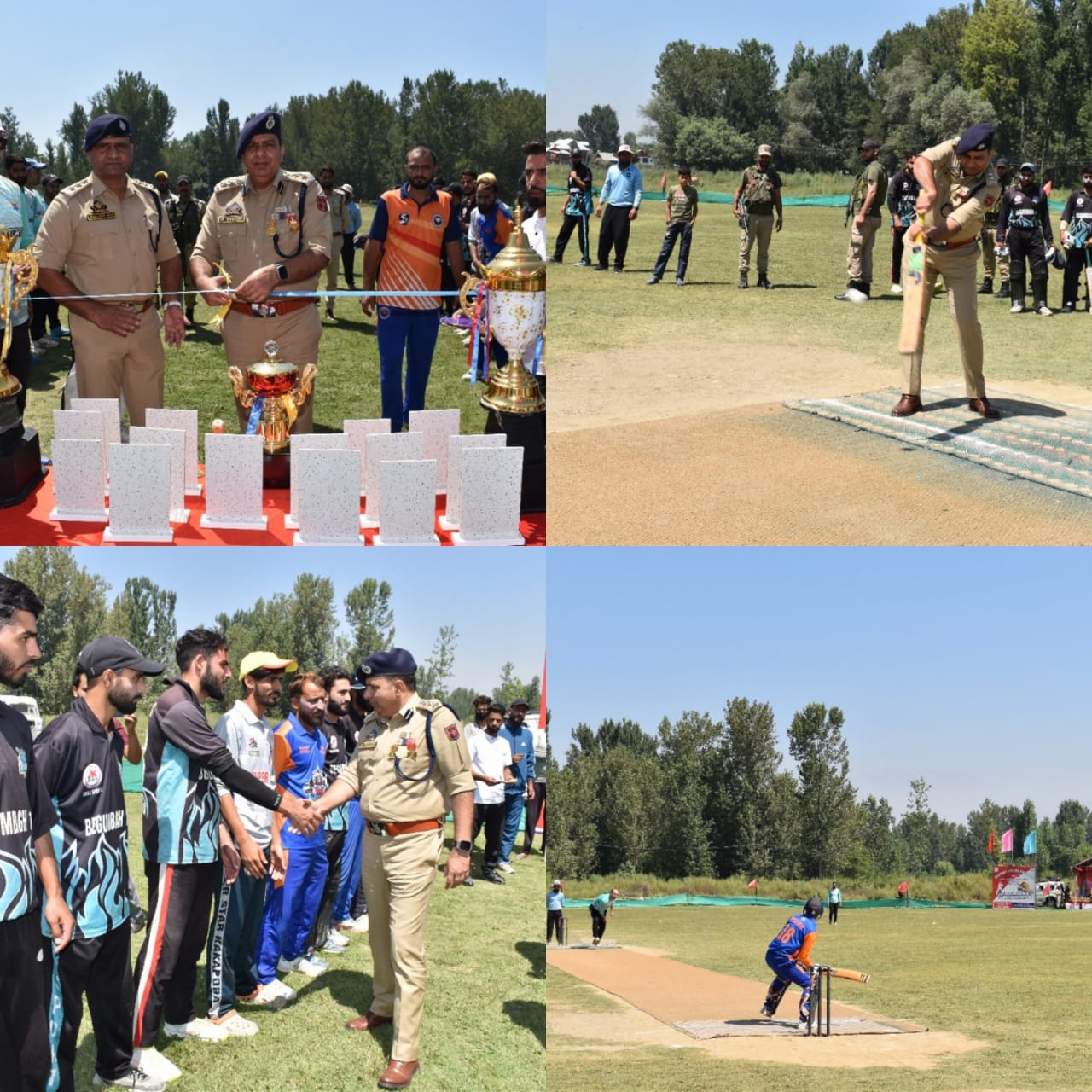 Police inaugurates T-20 knockout cricket tournament in Pulwama