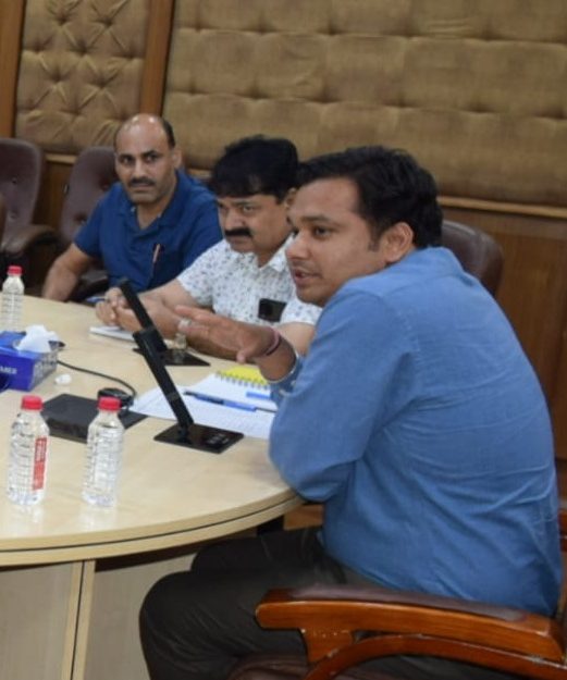 Secy Revenue interacts with newly posted Tehsildars