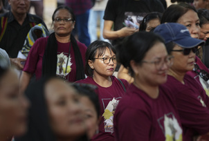 Women’s tribal forum stages protest in Delhi, seeks separate administration for Kuki-Zos