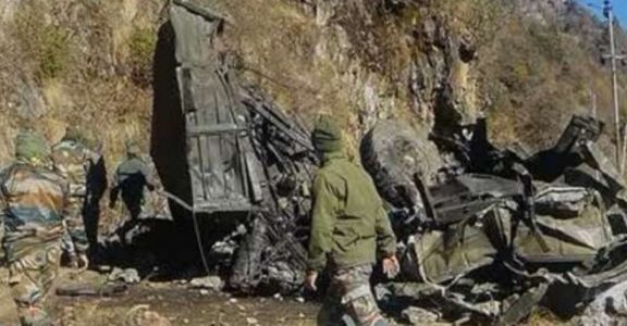 9 soldiers killed as Army vehicle plunges into gorge in Ladakh