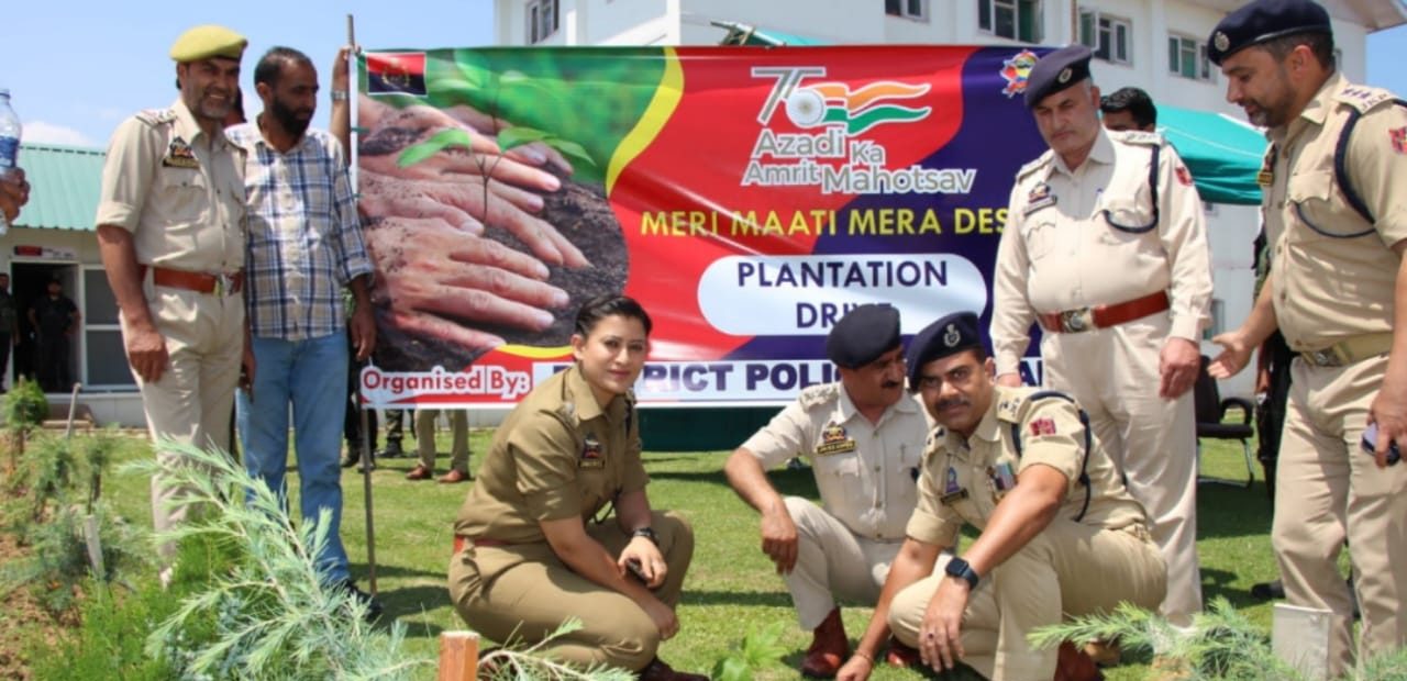 Police observe “Meri Maati Mera Desh” campaign in various police establishments