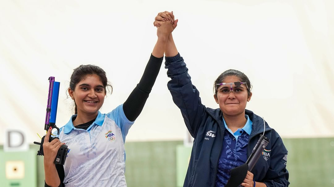 India bags fifth gold in shooting at Asian Games, women’s team strikes silver