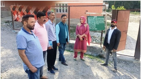 CEO IWMP inspects SBM works in four districts of J&K