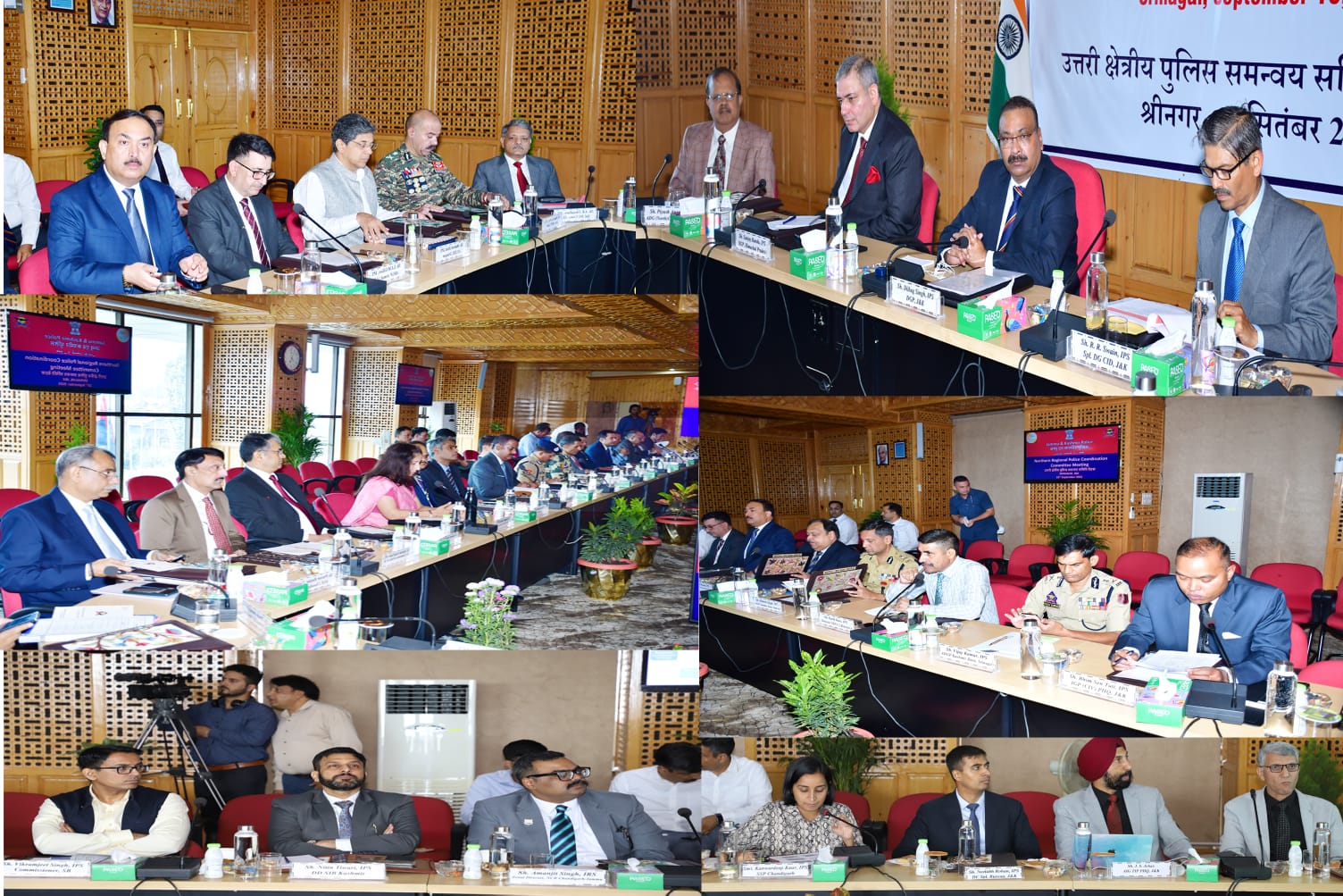 J&K Police hosts 3rd NRPCCM in Srinagar 