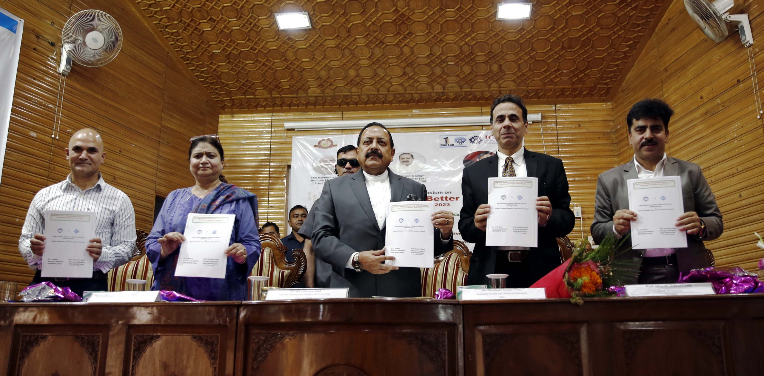 Dr Jitendra Singh addresses ICMR-India Diabetes and Joint Diabetes program at KU 