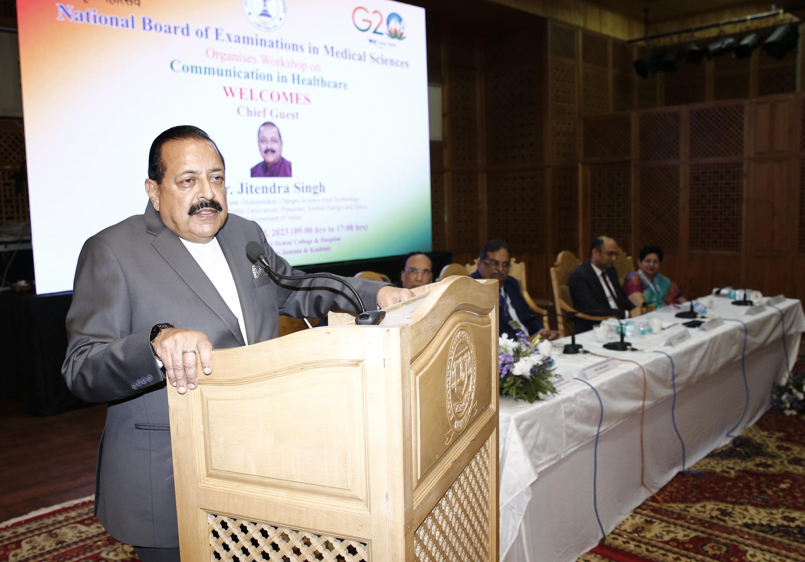 Effective healthcare communication is non-negotiable aspects of the profession: Dr Jitendra Singh