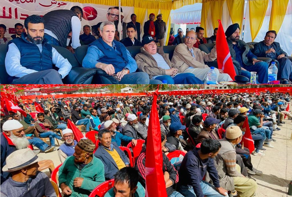 Central govt hollowed out Ladakh region on August 5, 2019: Omar Abdullah