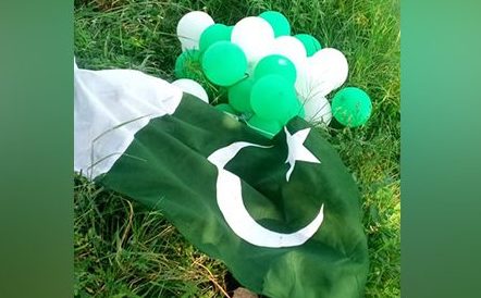 Pakistani flag attached with balloons found in Udhampu