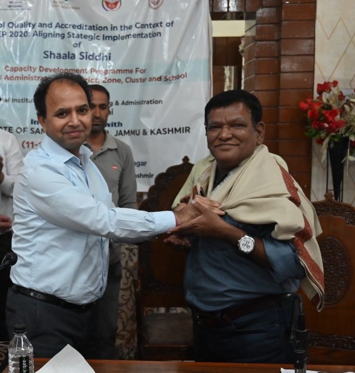 National Workshop on Shaala Sidhi concludes at Srinagar