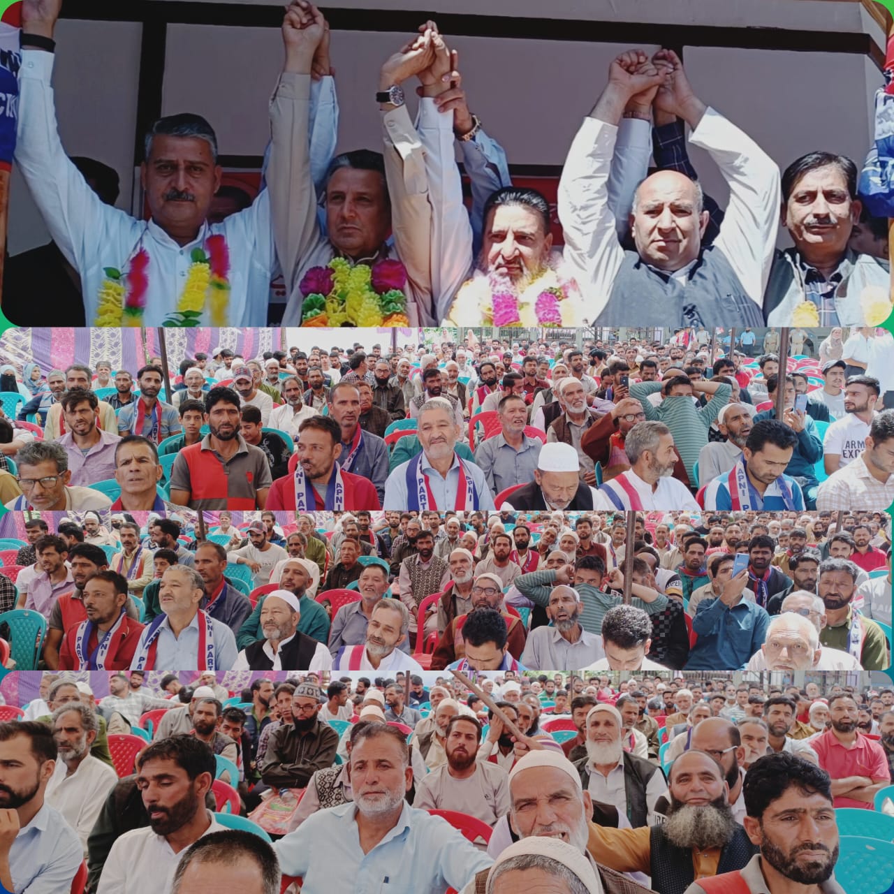 Apni Party holds a workers’ convention at Verinag 