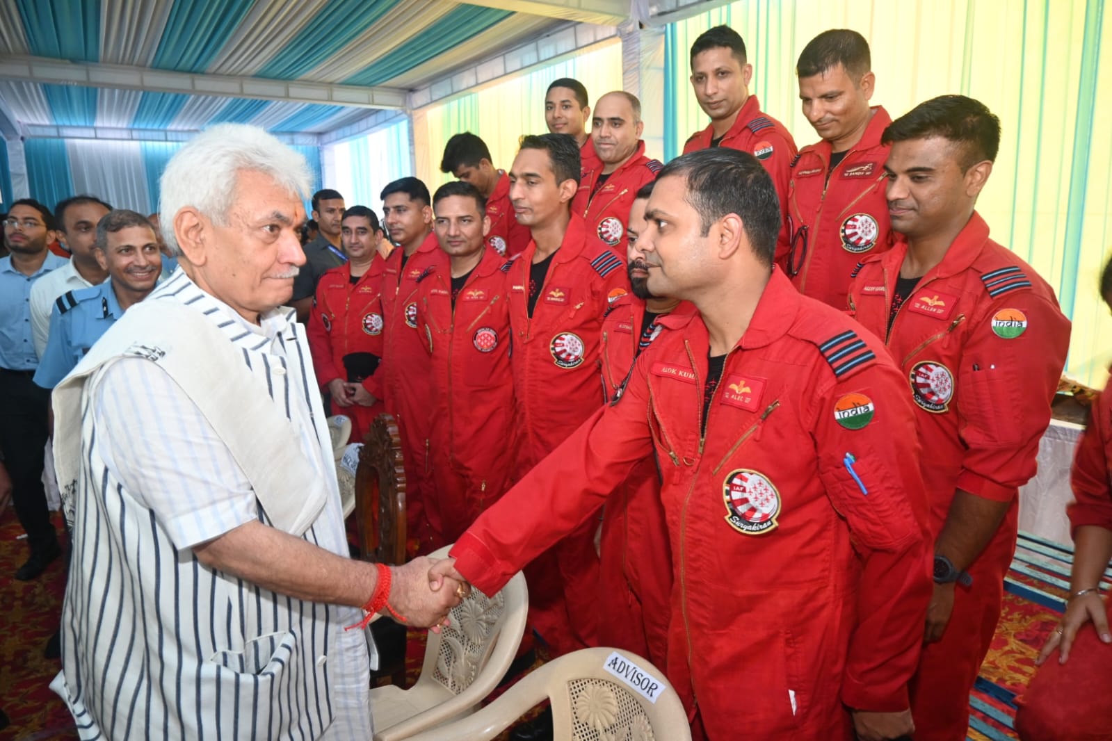 IAF’s airshow commemorates 76 years of J&K’s accession, LG hails it for bravery and dedication