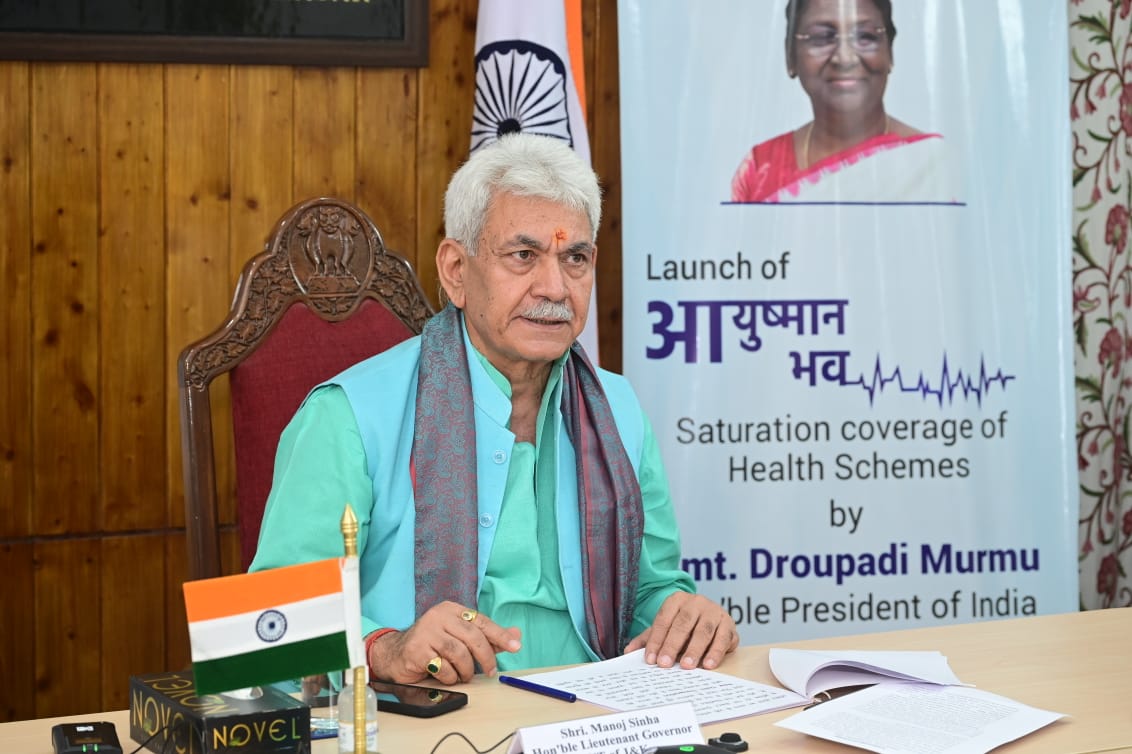 My first duty and highest obligation is health of common man: LG Sinha