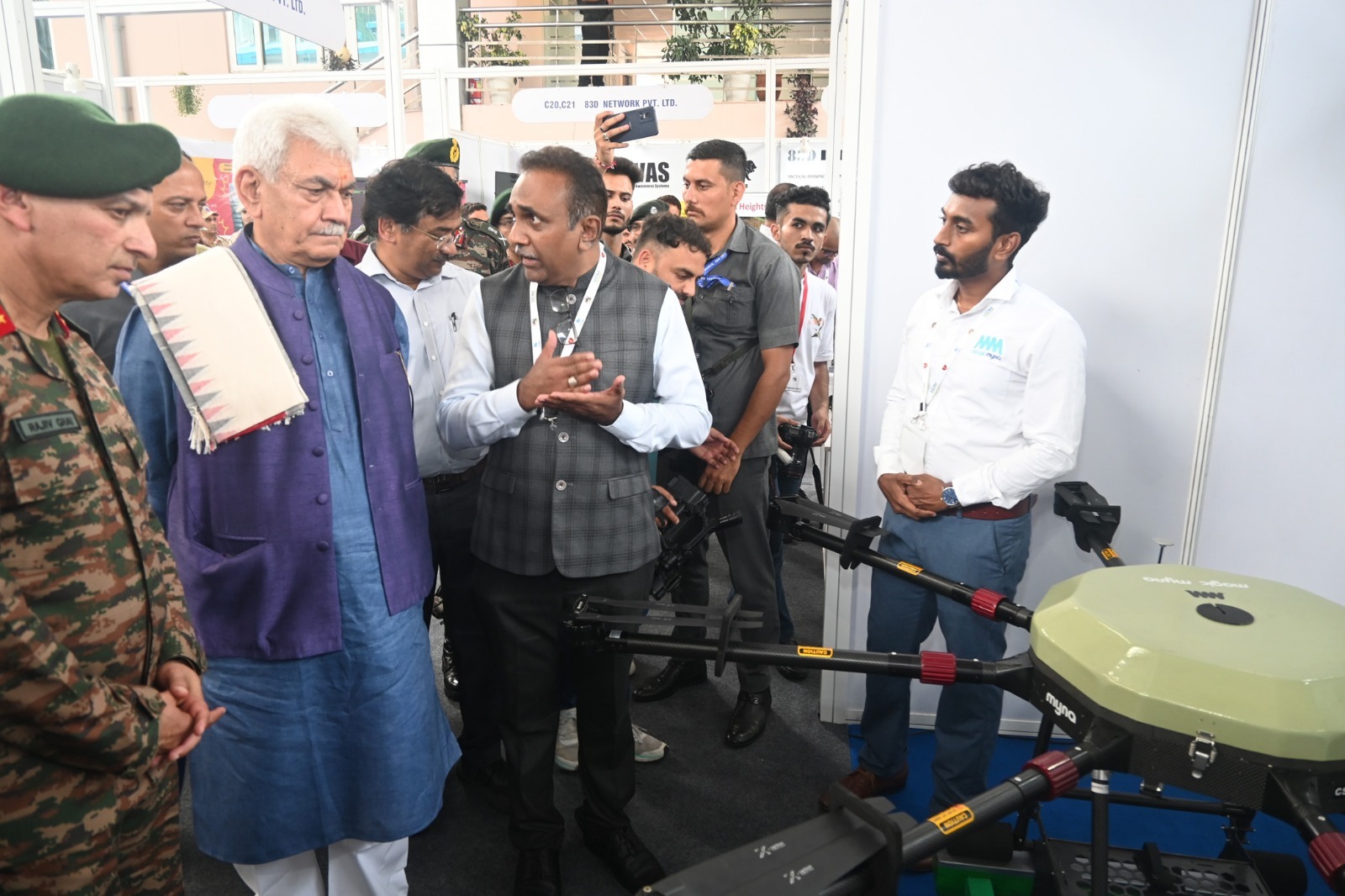 Country witnessing major push for ‘Aatmanirbharta’ in defence: LG Sinha