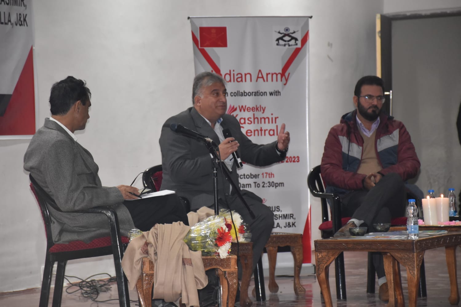 Indian Army and Kashmir Central Magazine foster youth engagement at KU seminar