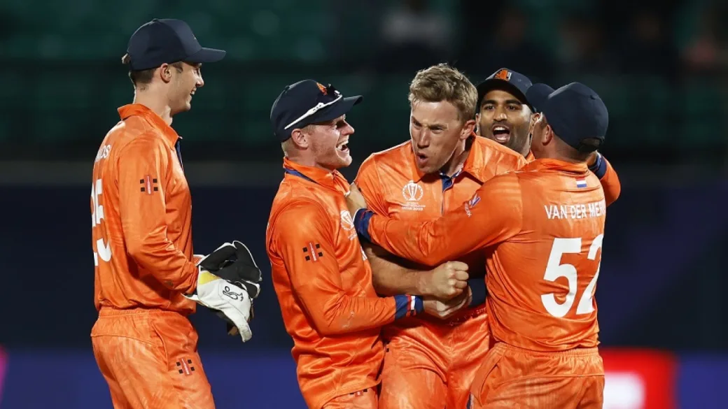 Netherlands cause another big World Cup upset, stun South Africa by 38 runs