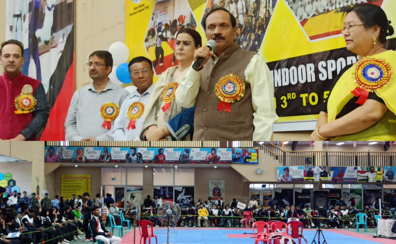 Advisor Bhatnagar felicitates medal winners of 29th Junior National Thang-Ta Championship 2023 at Srinagar