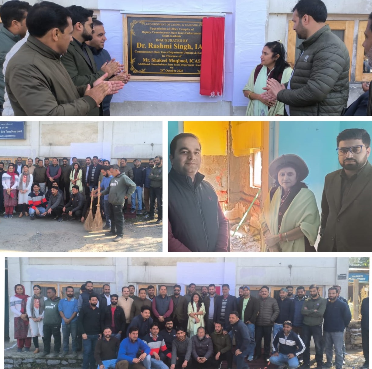 Commissioner of State Taxes visits Lower Munda