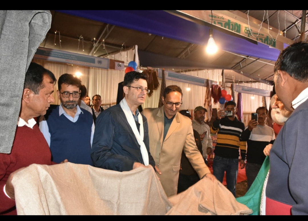 State Handloom Expo, Hathkargha Mela, held at Pahalgam