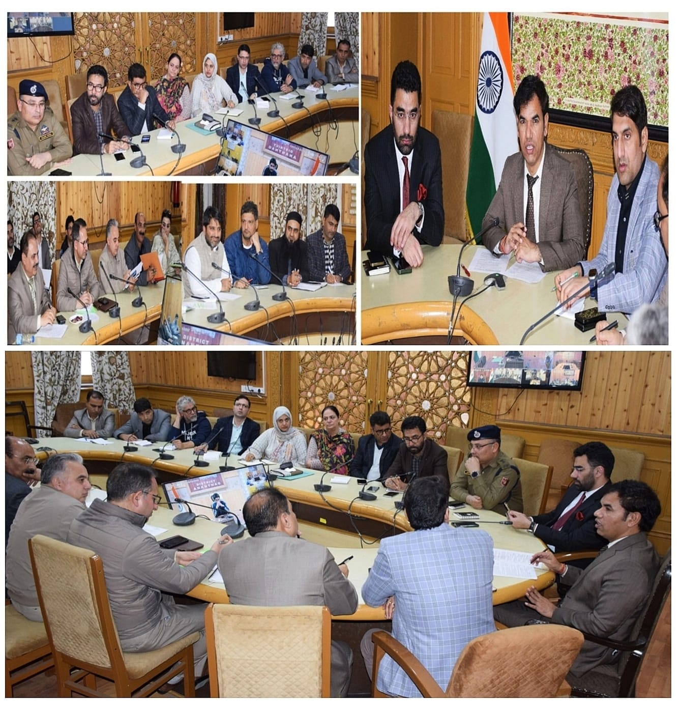 Div Com Kashmir reviews preparation for celebration of UT Foundation Day, Ekta Diwas
