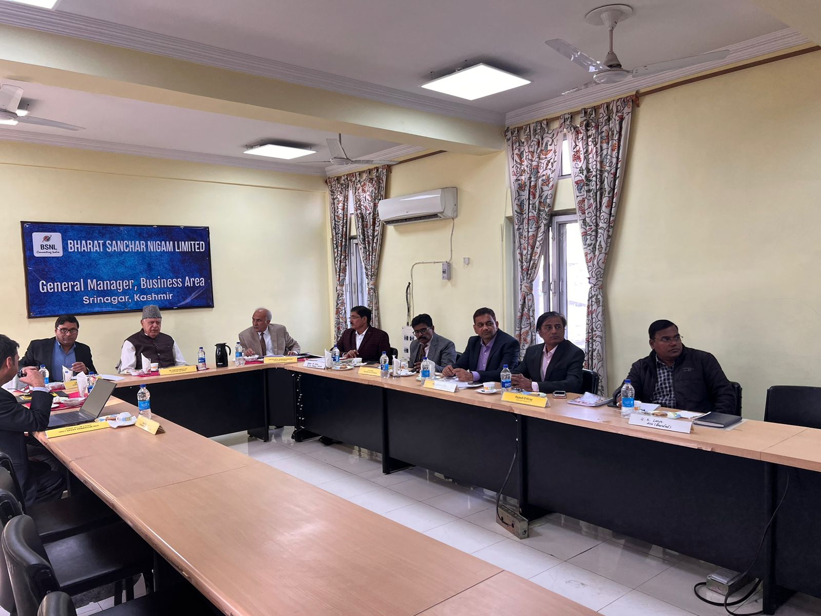 Dr. Farooq Abdullah chairs Telecom Advisory Committee Meeting