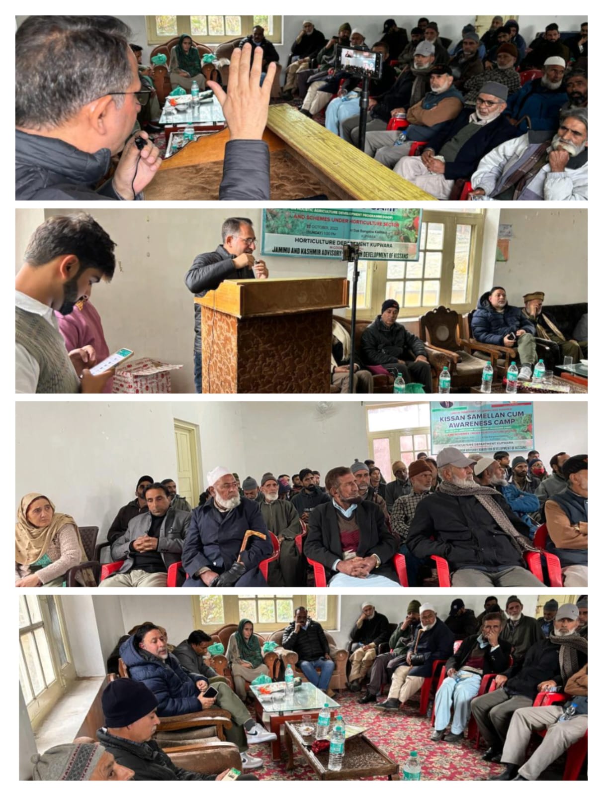 Horticulture Deptt organizes Kisan Sammelan, awareness prog at Tangdhar