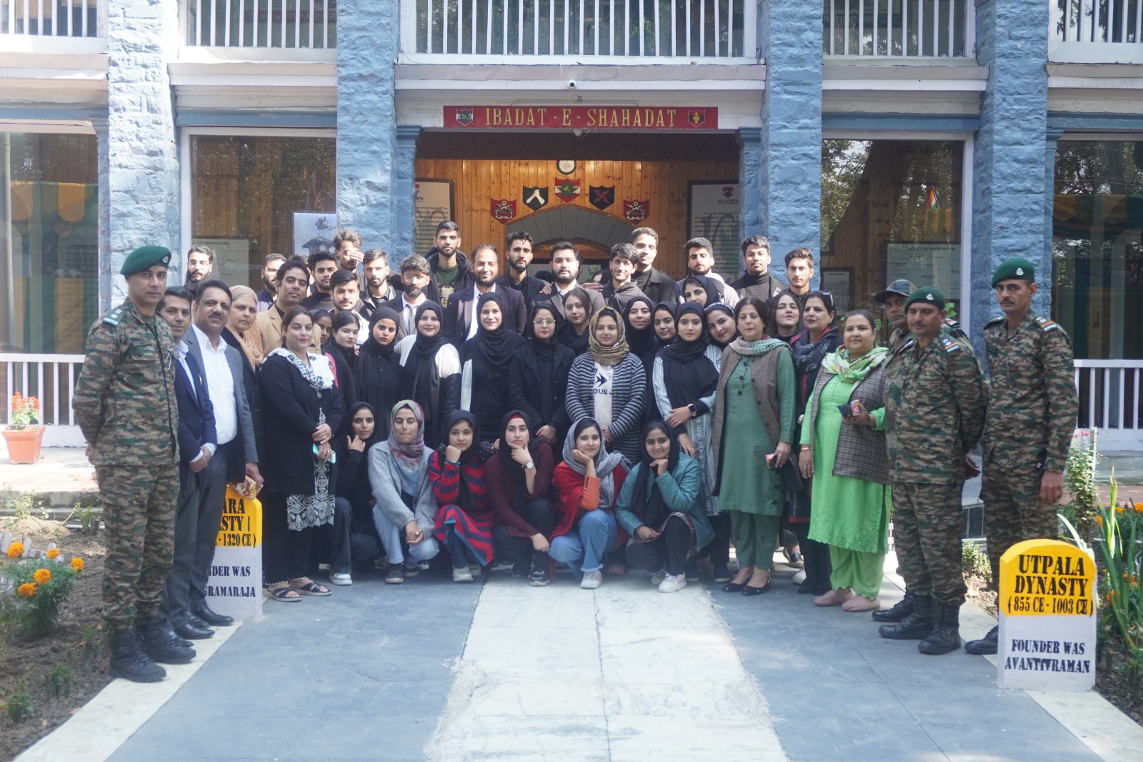 KU students gain insight into Indian Army life at Badami Bagh Cantonment 