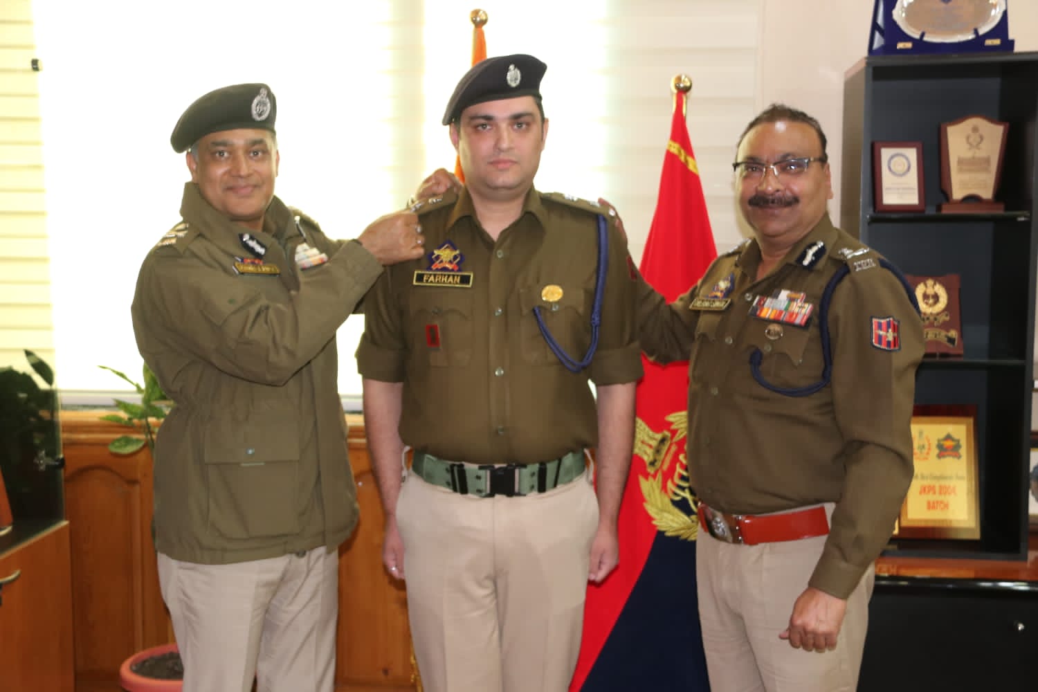 DGP decorates officer with SP rank