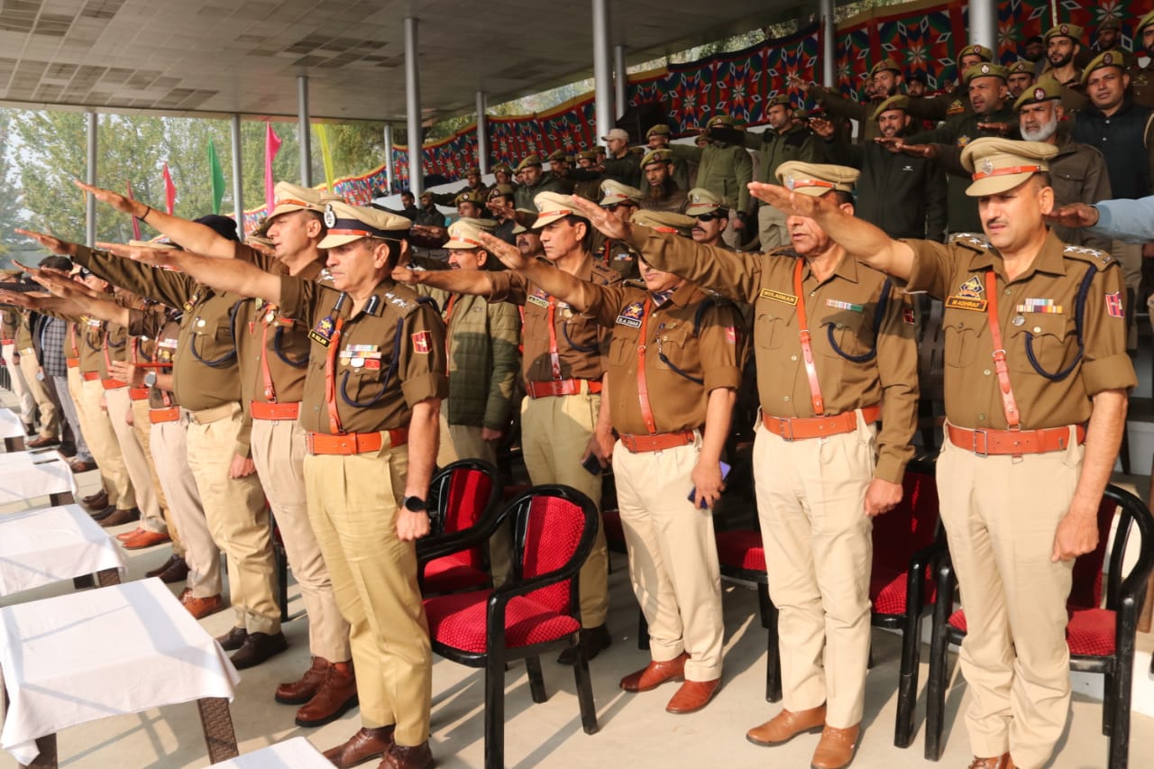 Police celebrates Rashtriya Ekta Diwas across J-K