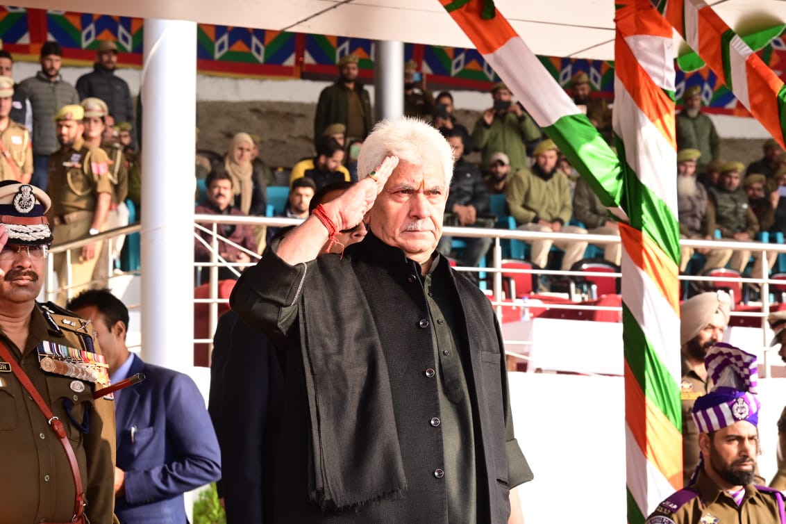 On Police Commemoration Day, LG pays tributes to martyrs