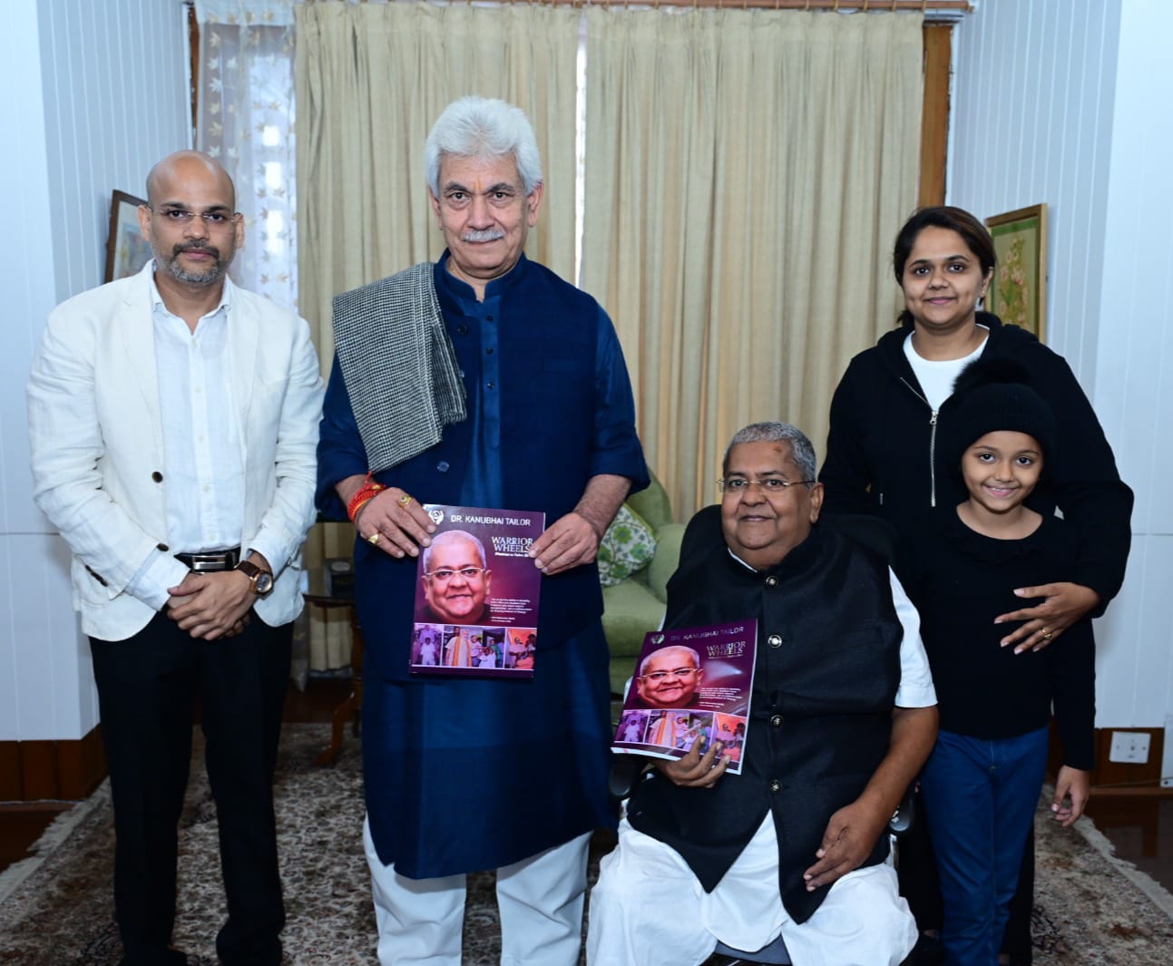 LG releases book on the life journey of Padma Shri Dr Kanubhai Tailor