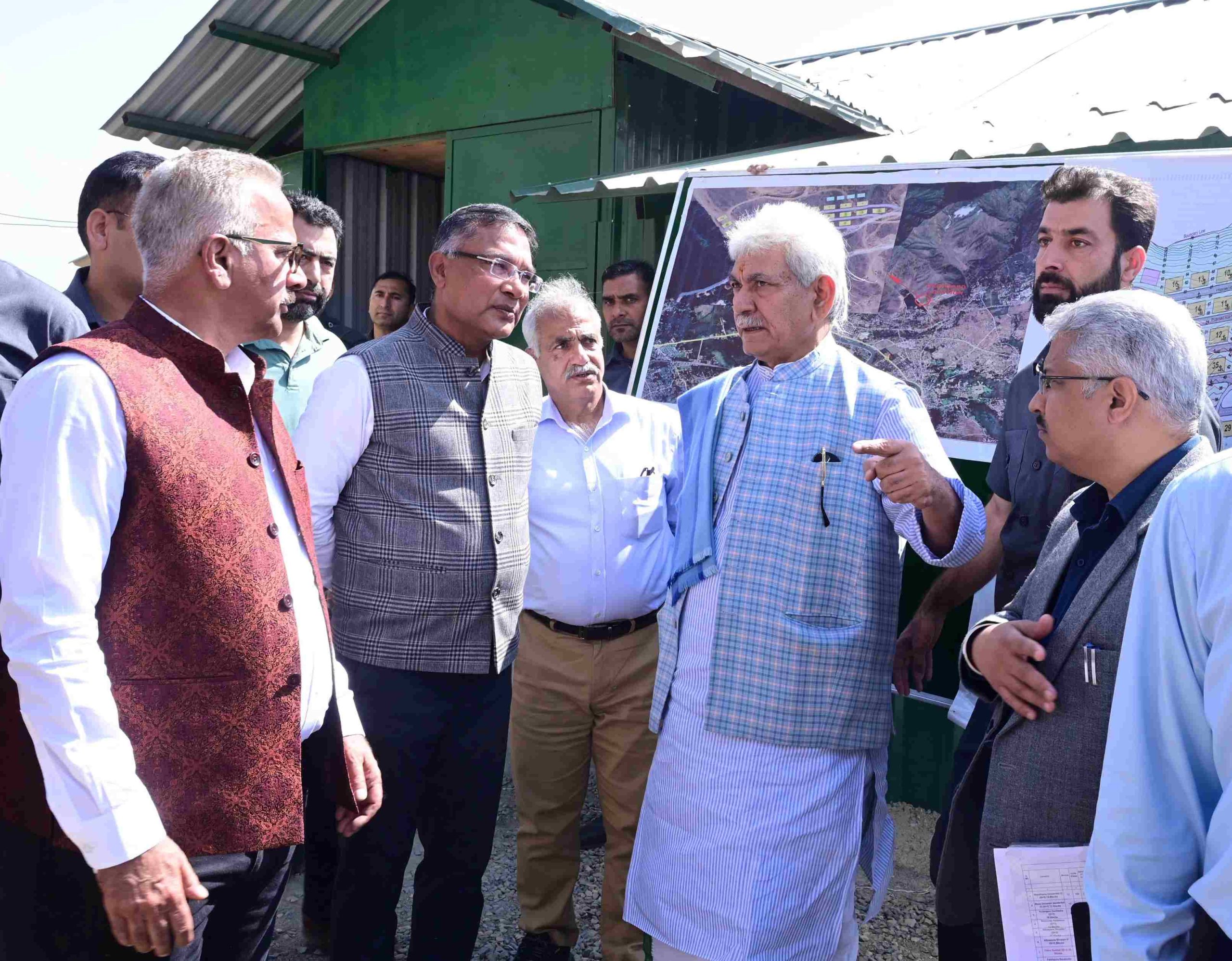 LG directs for timely completion, strict monitoring of progress of on-going works