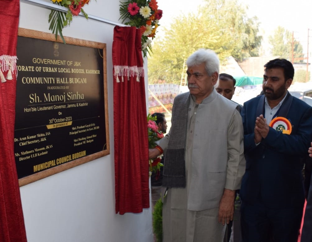 We are strengthening physical and social infrastructure for growing urbanization: LG Sinha