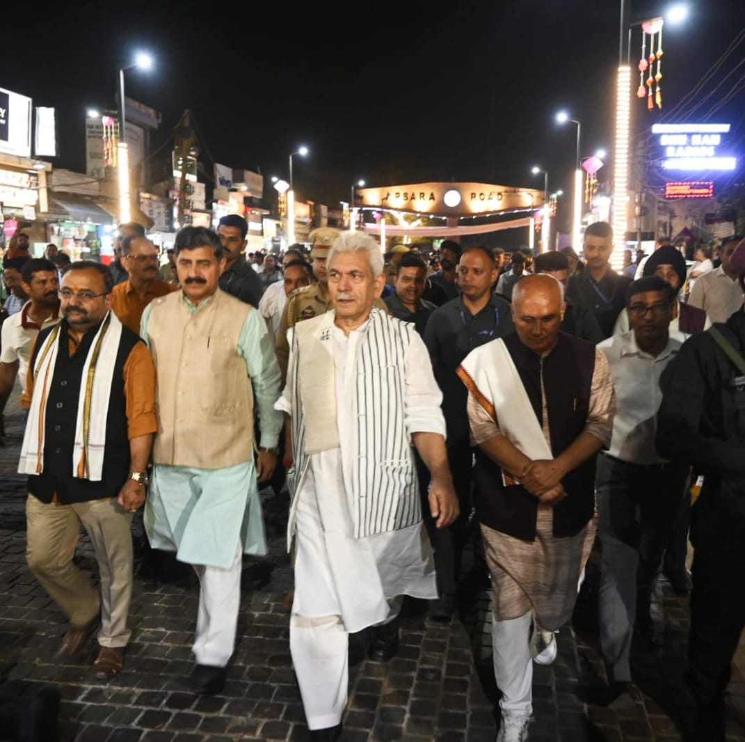 Our prime objective is to transform Jammu City into a centre of opportunities for all sections: LG Sinha