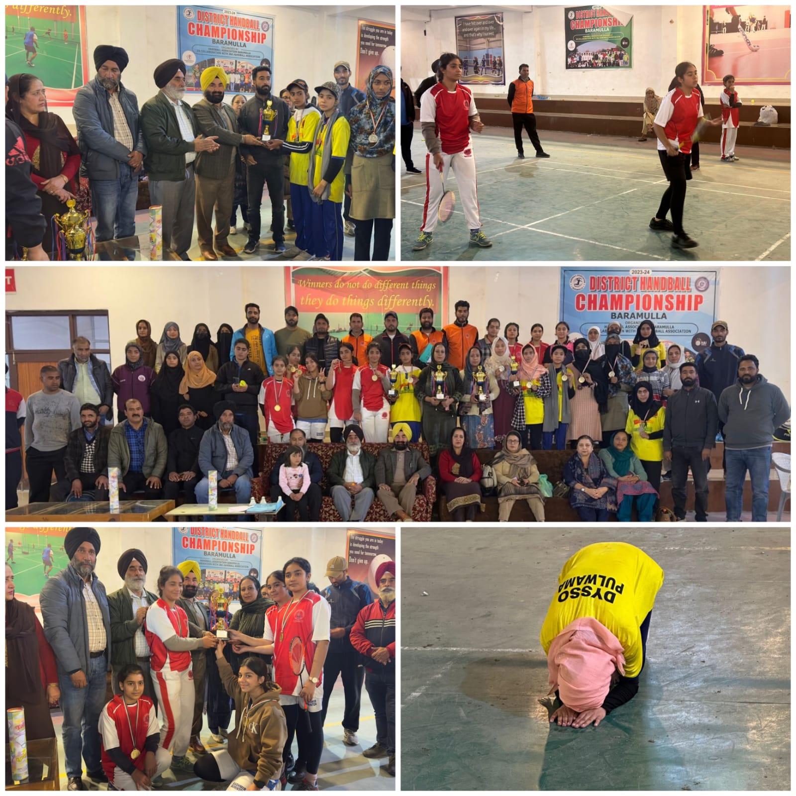 Srinagar Triumphs in Inter District Provincial Level Badminton Tournament