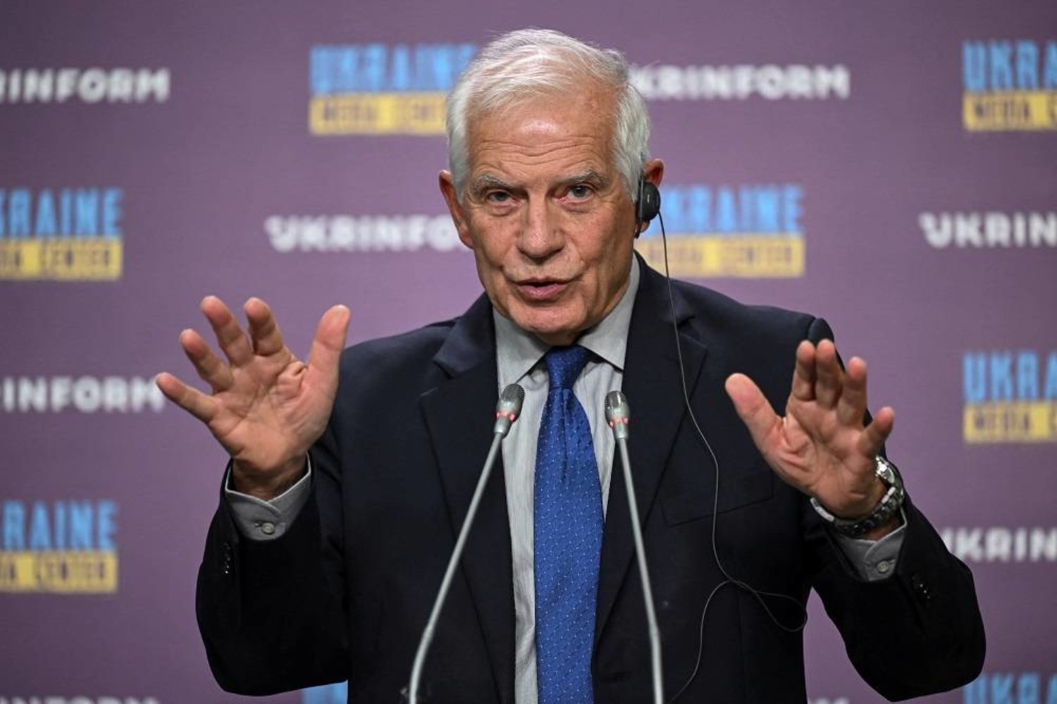 Top European diplomats meet in Kyiv to support Ukraine as signs of strain show among allies