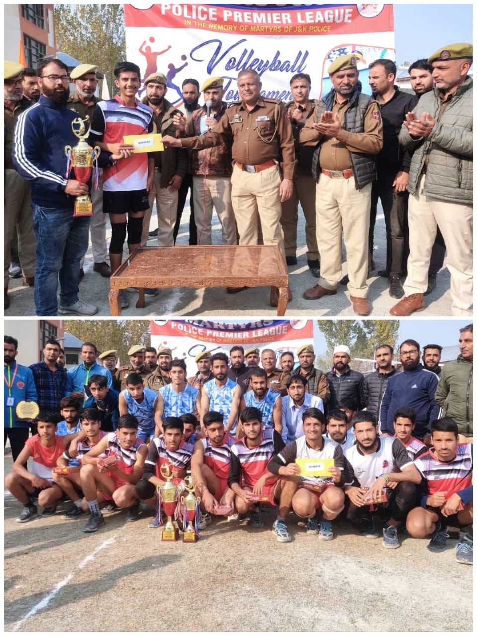 Martyrs Police Premier League Volleyball Tournament concludes in Ganderbal