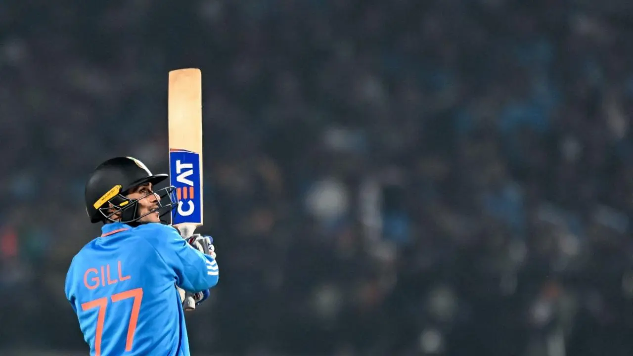 Gill becomes fastest batter to score 2000 runs in ODIs