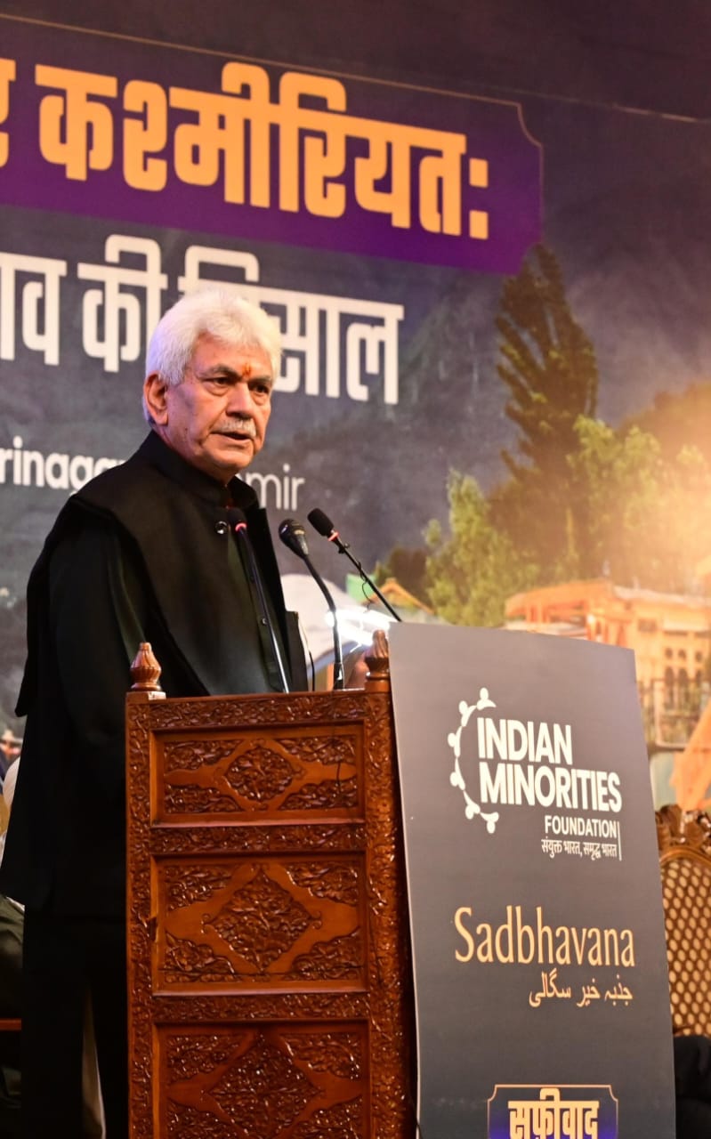 Good old days back in J&K, era of violence and terrorism over: LG Sinha