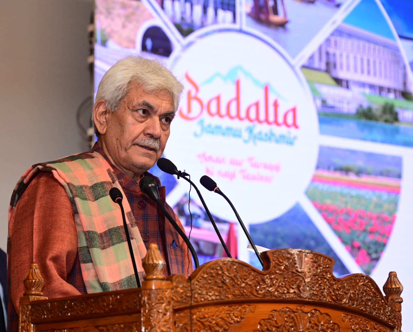 Addressing J&K UT Foundation Day celebrations, LG says, 1.3 Cr citizens got new wings to their dreams