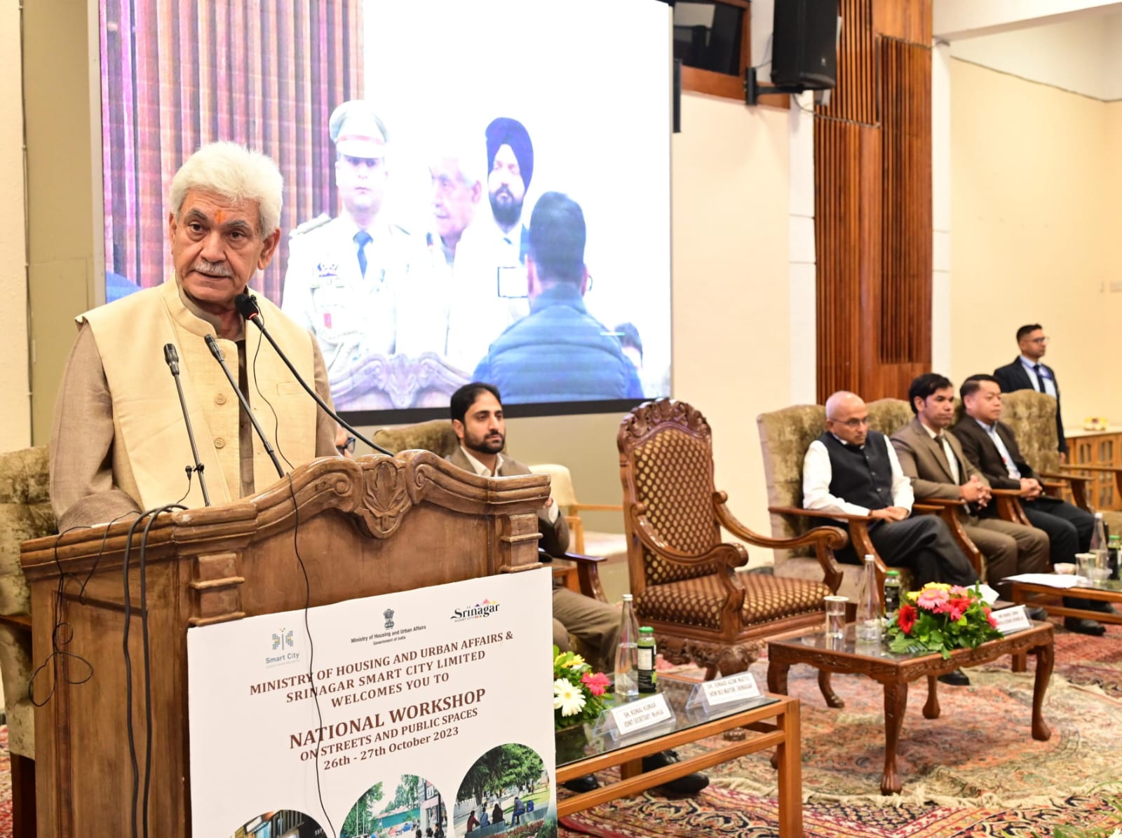 Srinagar Smart City is role model for other cities of country: LG Sinha
