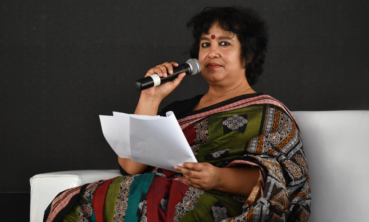 Taslima Nasrin: People bothered about atrocities in Palestine should focus on wrongs nearer home