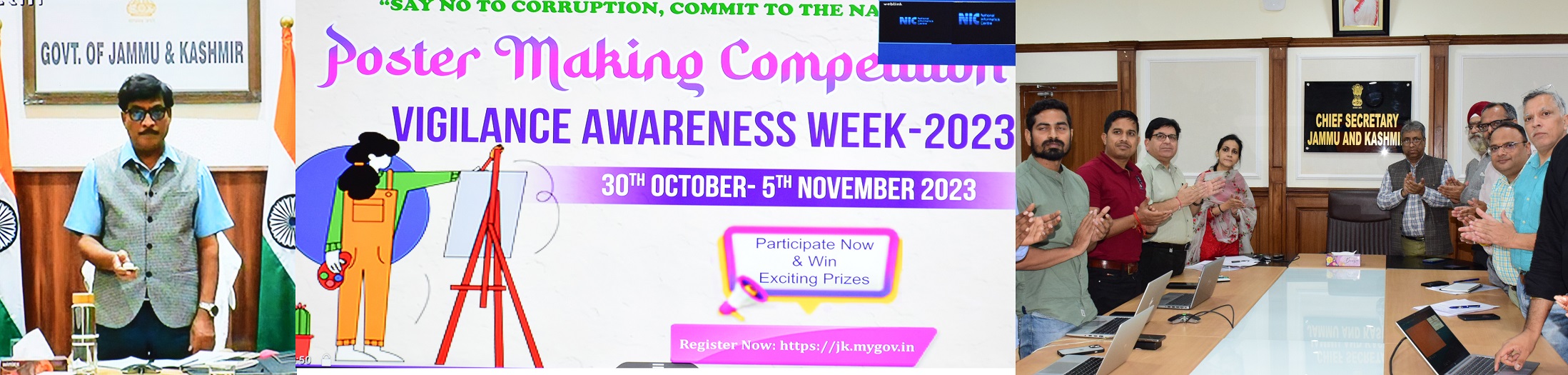 CS launches virtual tour application, competitions for awareness against corruption