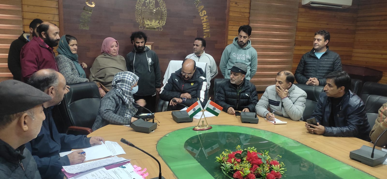 Dir Agriculture holds employees Darbar at Lalmandi Srinagar