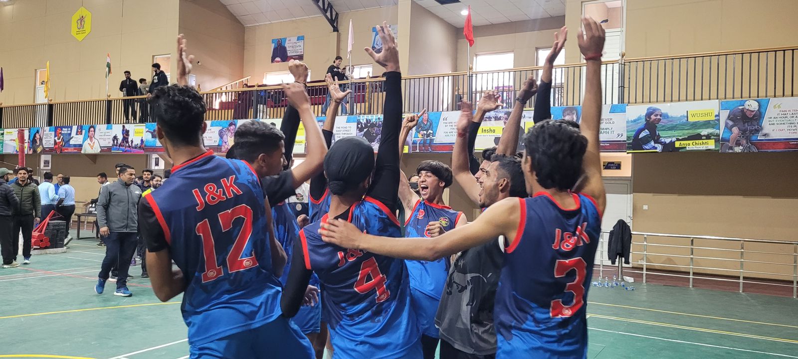 J&K UT shines: Football and volleyball teams triumph in 67th National School Games