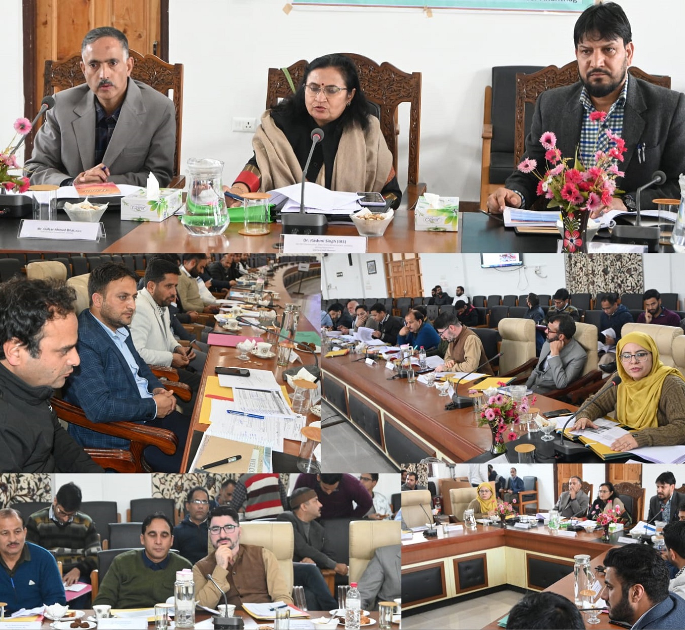 Dr Rashmi Singh reviews SSR of Electoral Rolls of Anantnag, Kulgam districts
