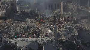 Israel’s encirclement of Gaza City tightens as top US diplomat arrives to push for humanitarian aid