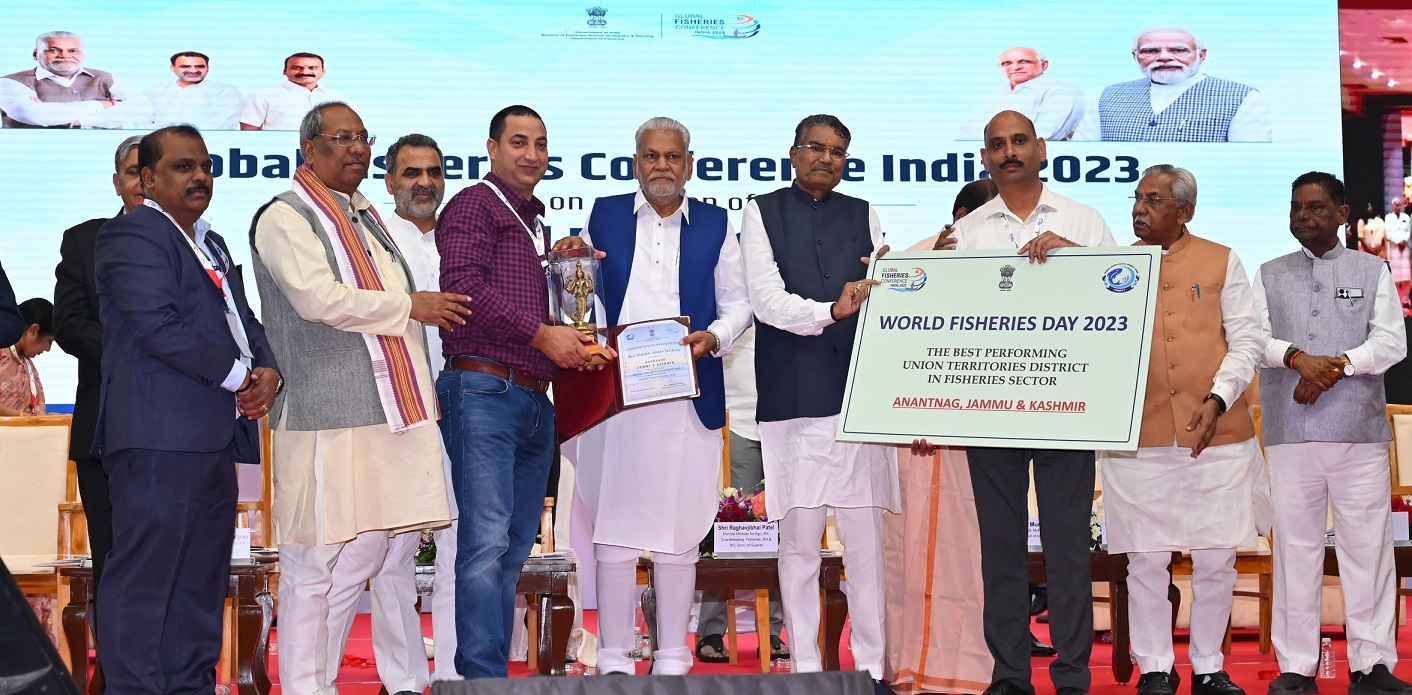 J&K Fisheries deptt ranks top among best-performing districts across country