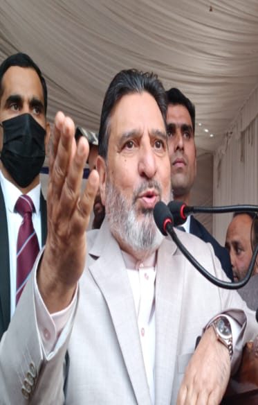 Apni Party holds convention at Gund Khawaja Qasim