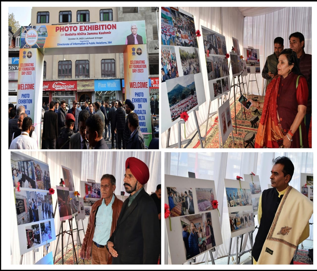 Photo exhibition depicting ‘Badalta-Khilta J&K’ concludes at Lal Chowk